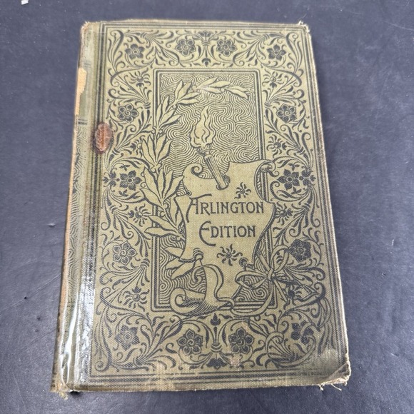 Other - Edgar Allen Poe Arlington Edition Memoir Of The Poet 1882 Hardcover Book Poems